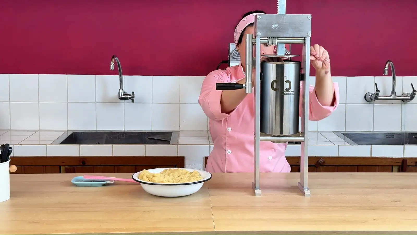 Cozinha-Estúdio da Escola Seu Churros