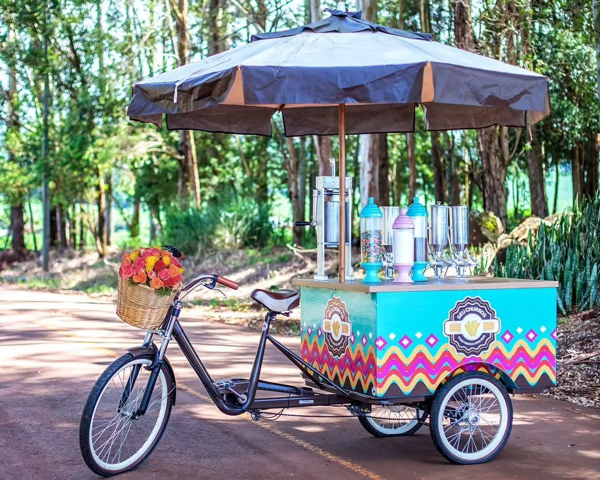 Primeira Food Bike da Seu Churros, em Londrina/PR