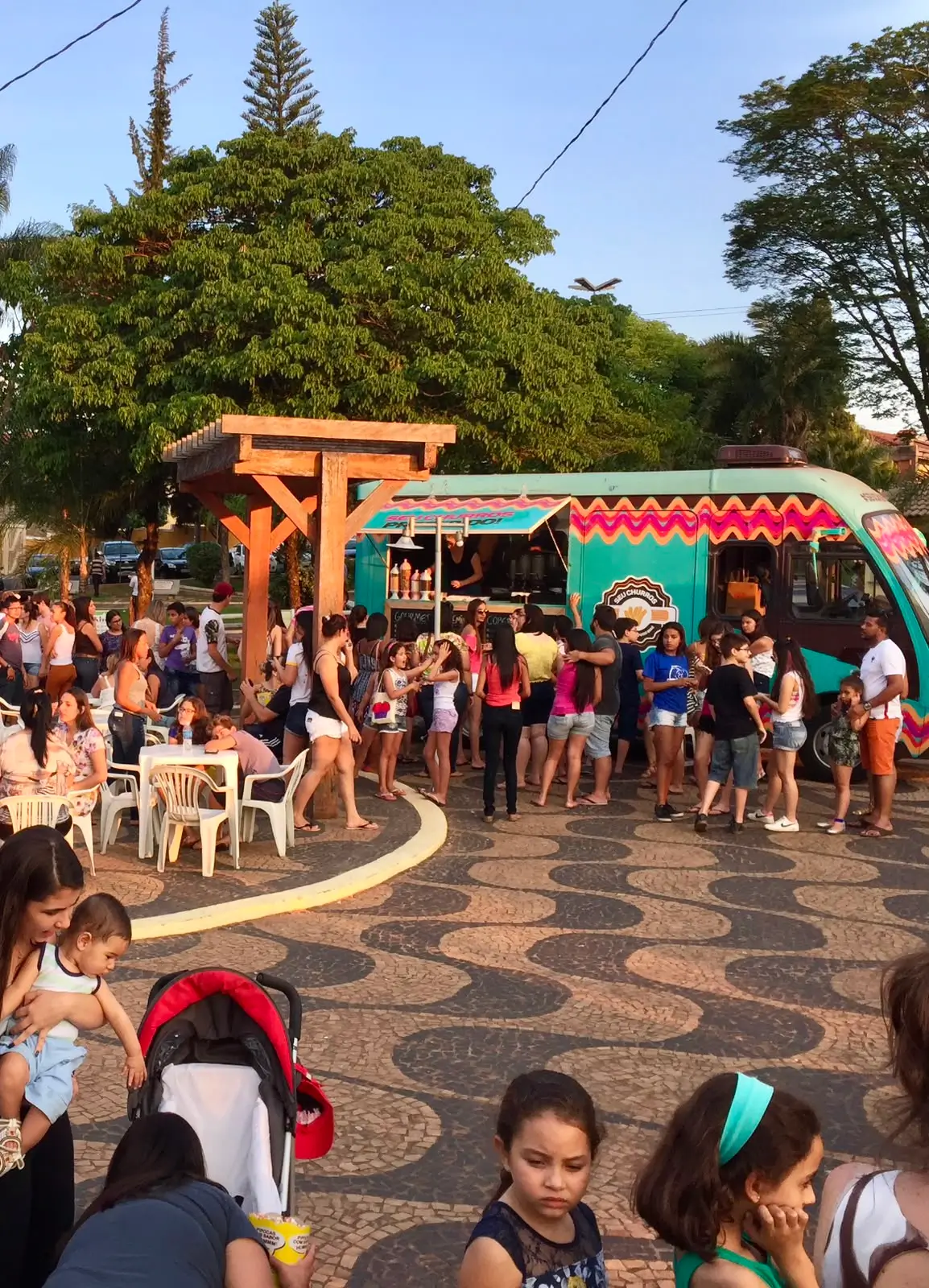 Food Truck Seu Churros em operação